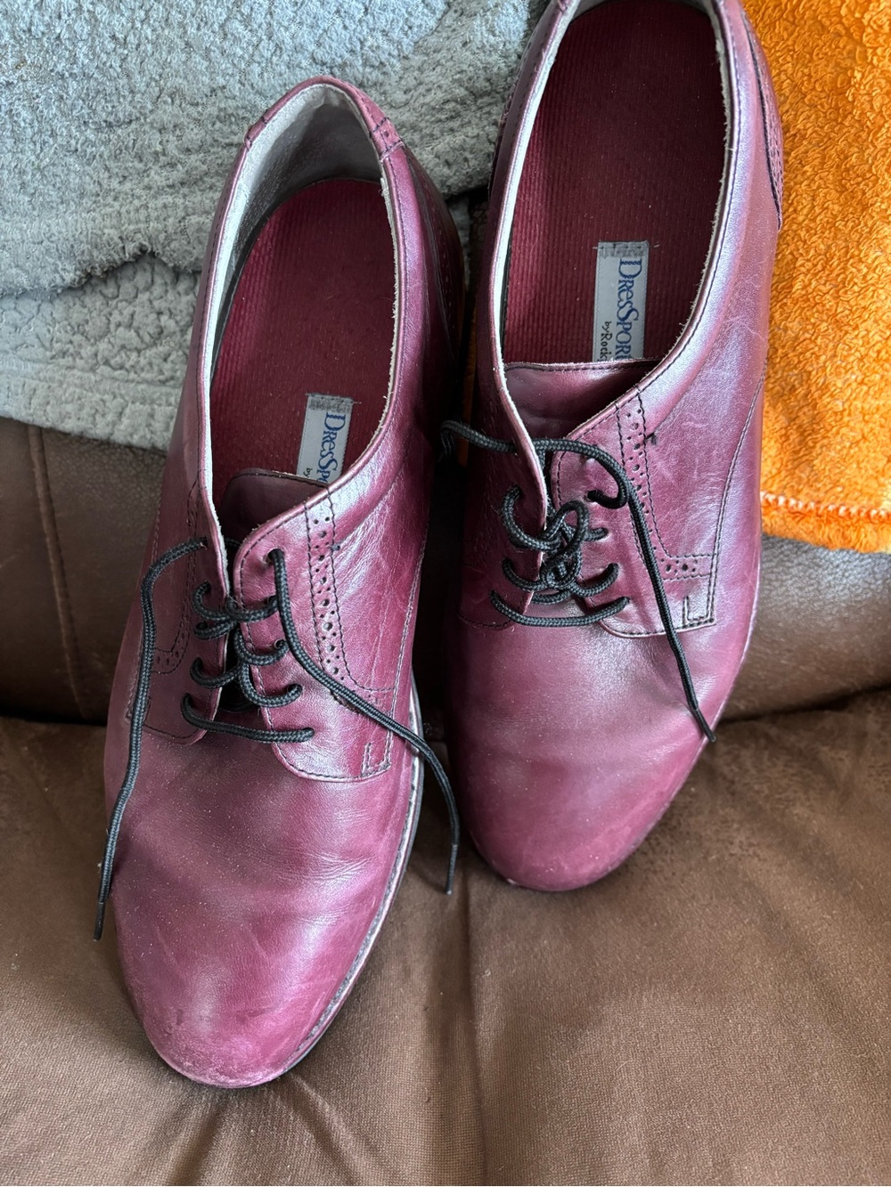 Men’s Wine colored Dress Shoes